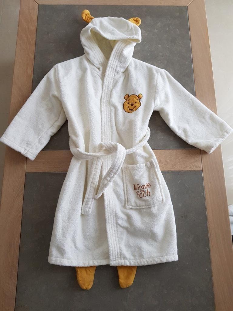 kinderbadjas / peignoir Winnie The Pooh maat 104-110, Enlèvement, Comme neuf, Garçon ou Fille, Autres types