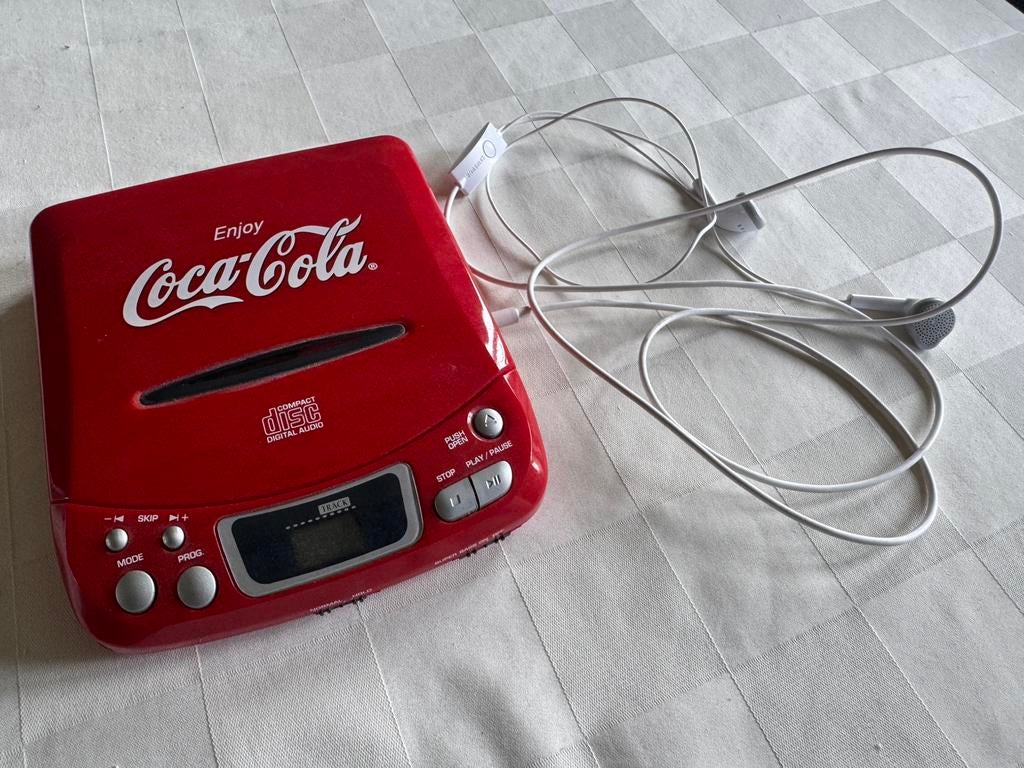 Discman Coca-Cola, Audio, Tv en Foto, Ophalen of Verzenden, Discman