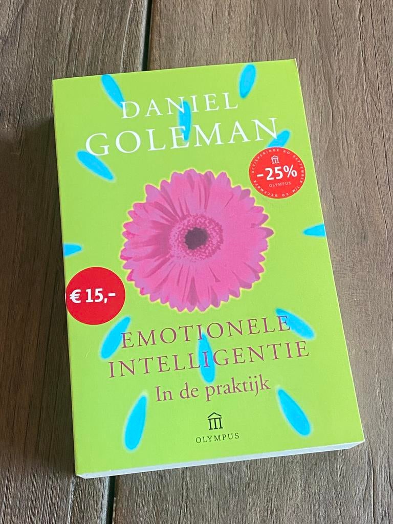 Emotionele intelligentie in de praktijk • Daniel Goleman, Boeken, Ophalen of Verzenden, Zo goed als nieuw