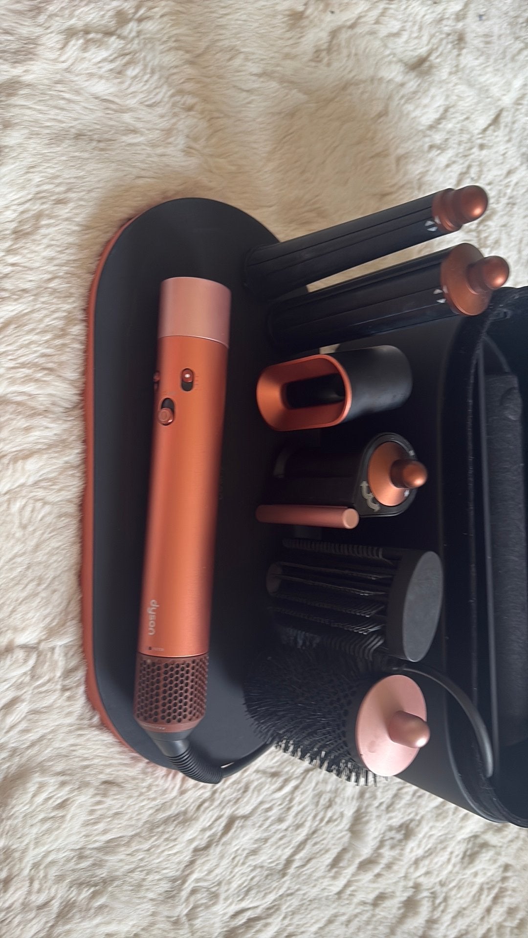 Dyson airwrap straight + wavy, Elektronische apparatuur, Ophalen of Verzenden, Zo goed als nieuw