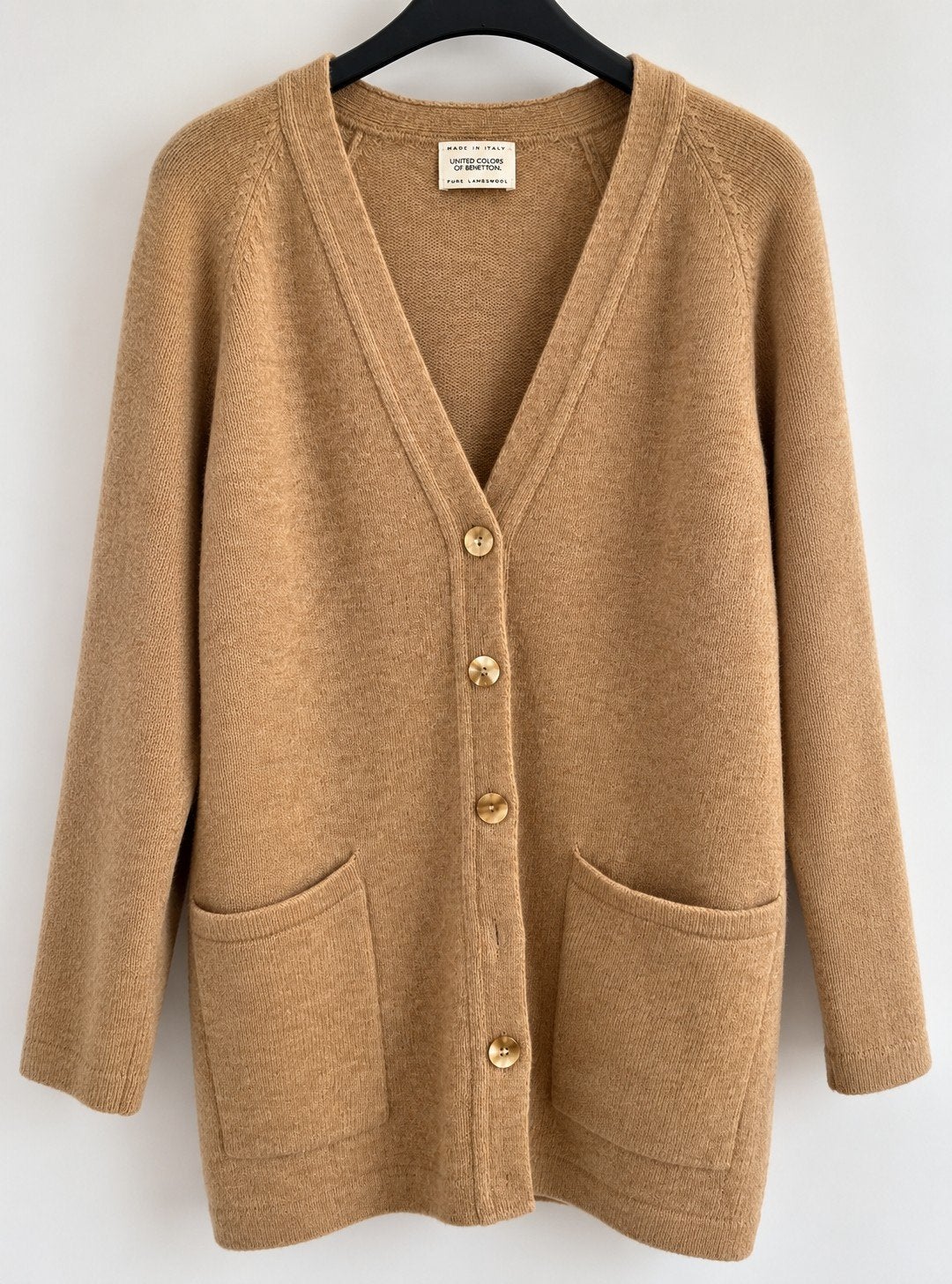 Gilet Benetton, Enlèvement ou Envoi, Taille 46/48 (XL) ou plus grande, Beige