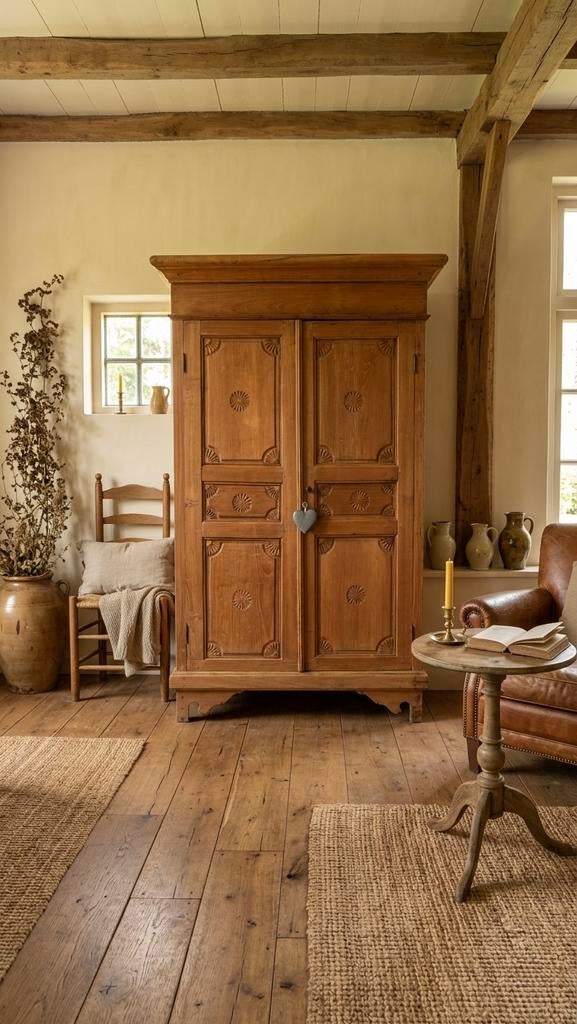 Armoire à pain en teck, armoire de ménage,, Neuf, 25 à 50 cm, Enlèvement ou Envoi, Uniek teak