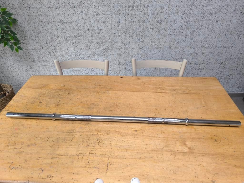 1 x lange halterstang 2,8cm., Sport en Fitness, Ophalen, Gebruikt, Benen, Halterstangen