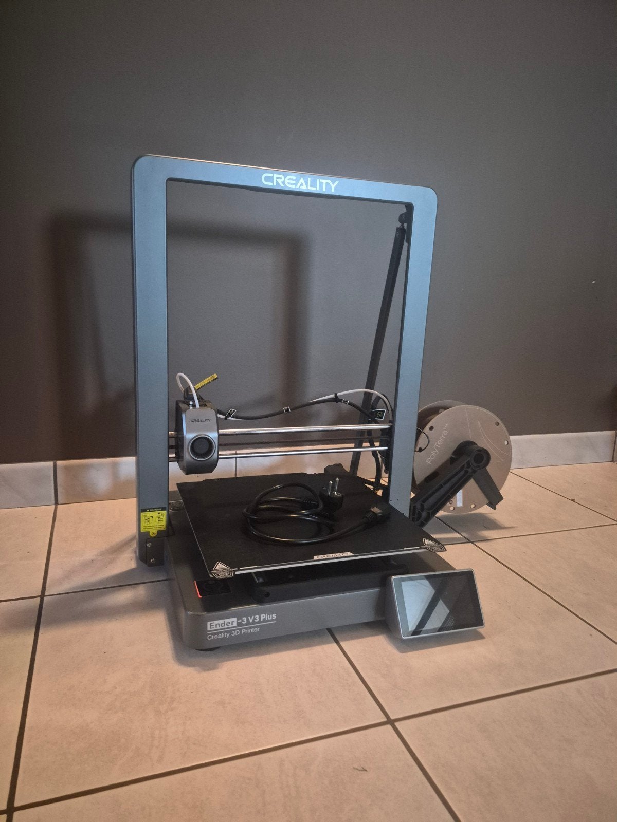 Ender 3 v3 pro, Enlèvement, Filament