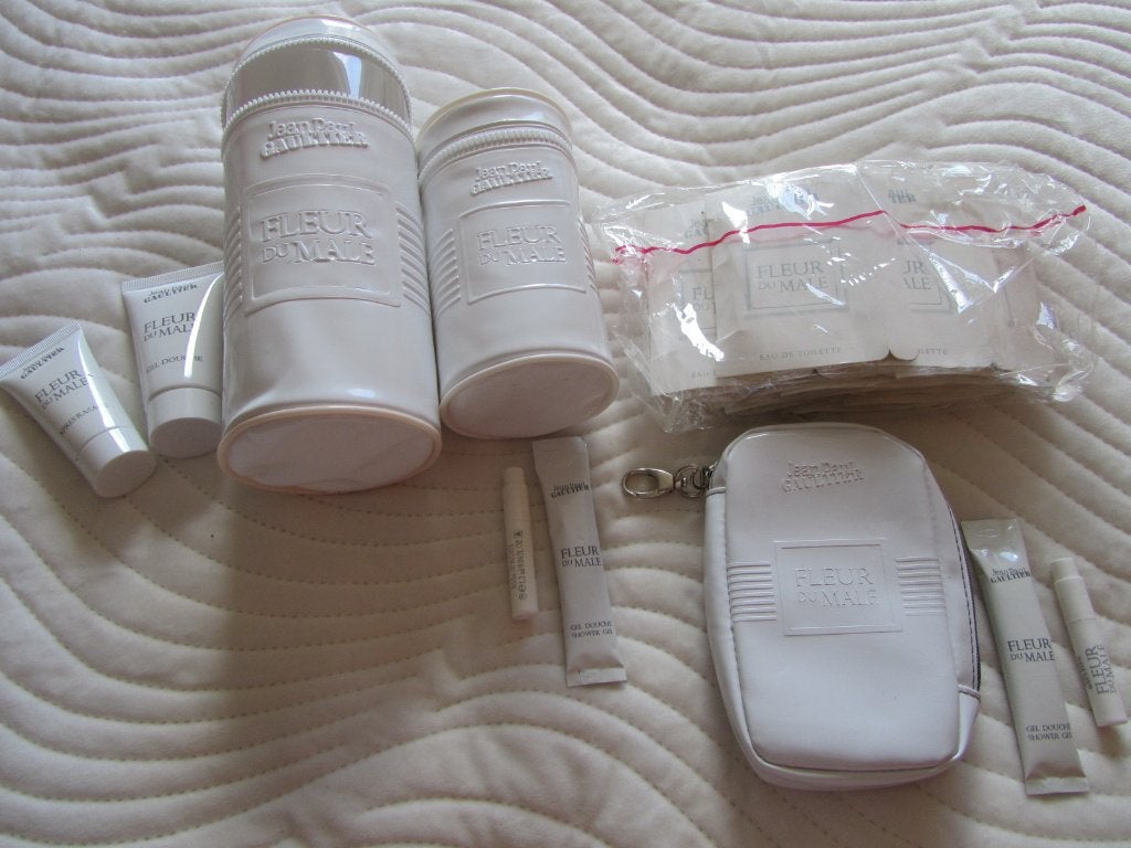 GAULTIER LOT FLEUR DU MALE productkits, Verzenden