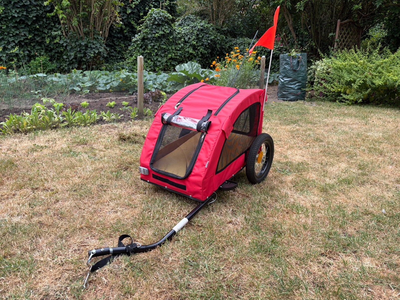 Remorques à vélo pour chiens, Ophalen, Gebruikt