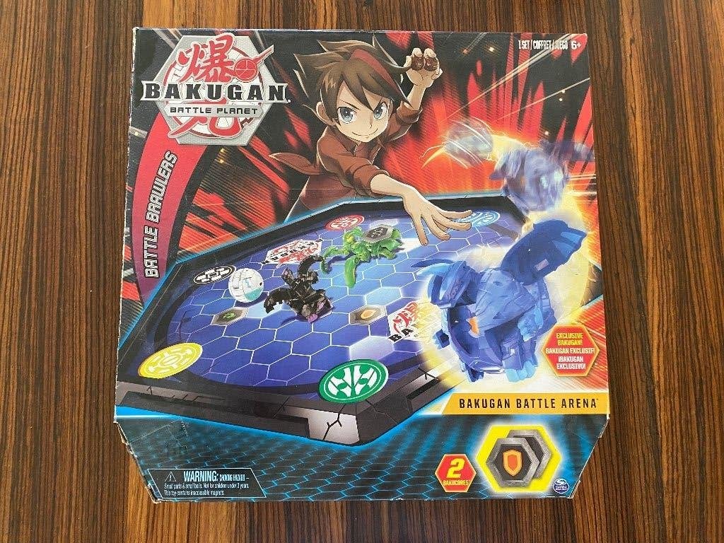 Bakugan Battle Arena + 5 Bakugan – Complete Set!, Ophalen, Zo goed als nieuw