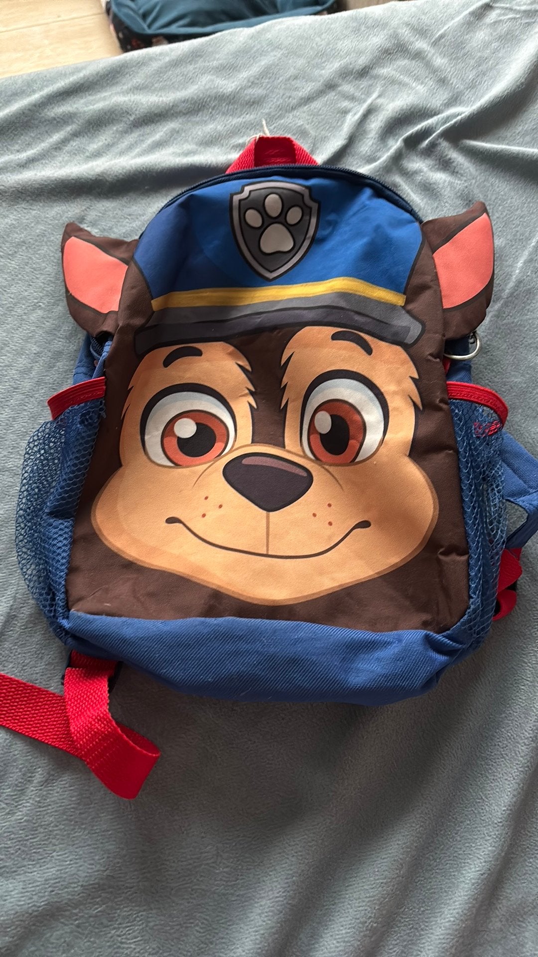 paw patrol children kids packback blue cartoon school bag, Enlèvement, Comme neuf