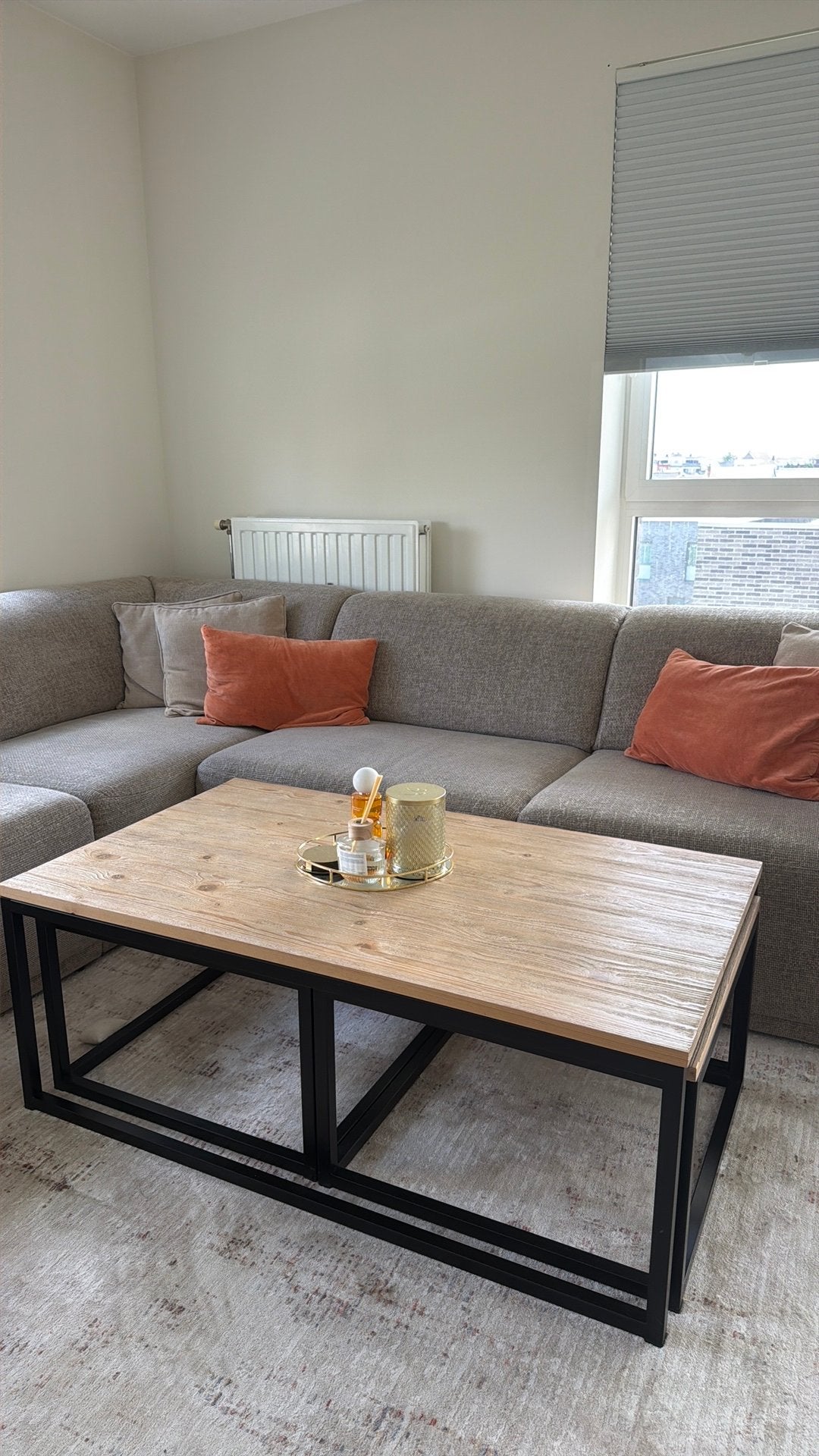 Maisons du Monde salontafel, Huis en Inrichting, Tafels | Salontafels, 100 tot 150 cm, 50 tot 100 cm, Zo goed als nieuw, Rechthoekig