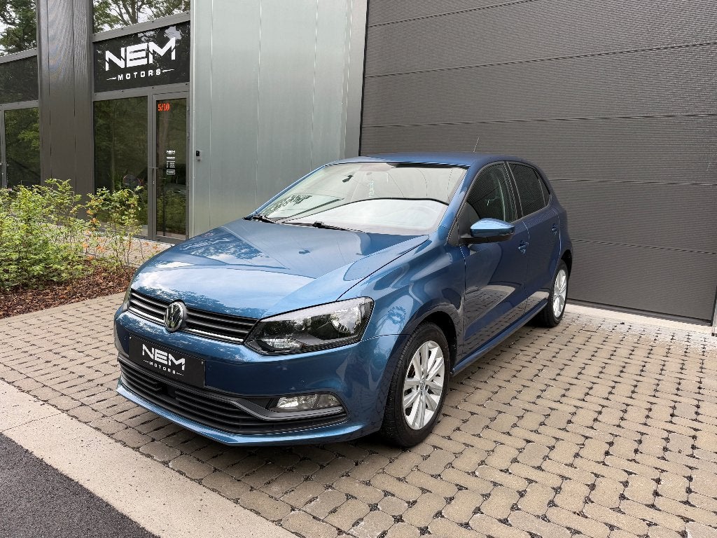 Volkswagen Polo 1.0i Highline,GARANTIE,ACC,AIRCO,CRUISE,PDC,, Autos, Achat, Euro 6, Entreprise, Boîte manuelle