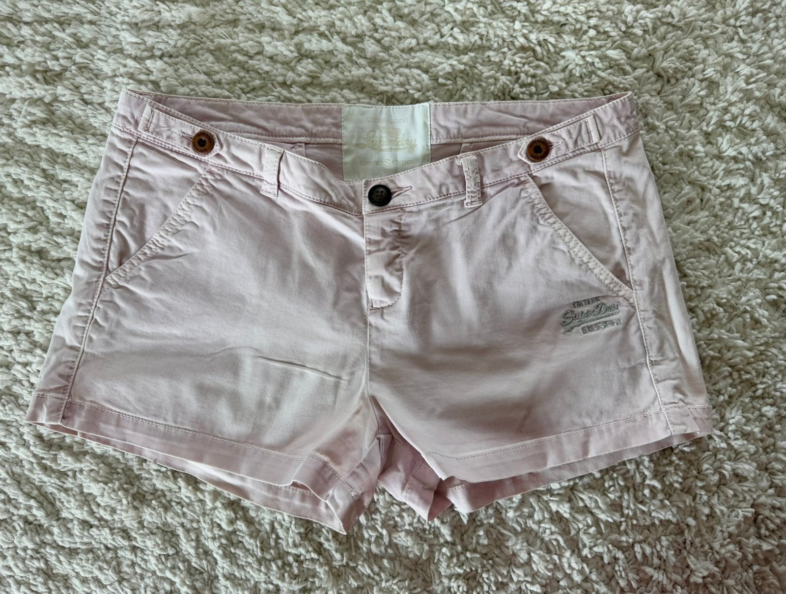 Short Soperdry, Kleding | Dames, Broeken en Pantalons, Kort, Paars, Maat 42/44 (L), Nieuw