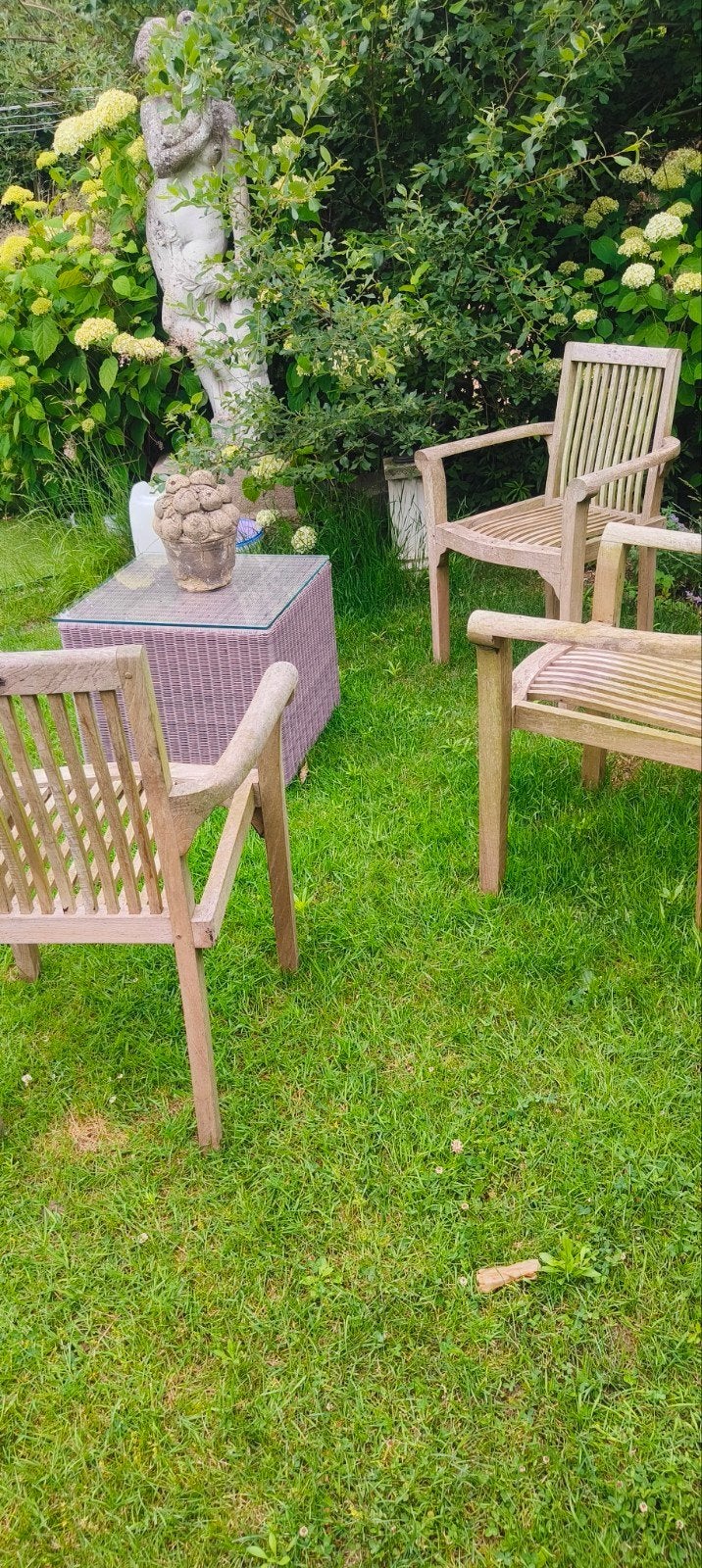 Manutti teak tuinset, Tuin en Terras, Ophalen, Tuinset