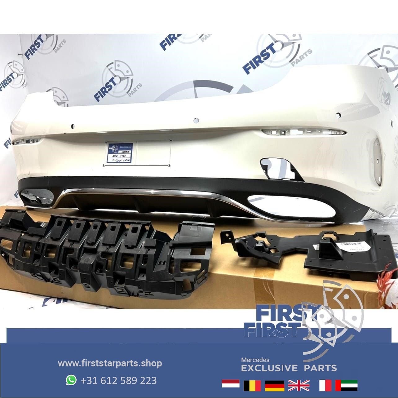 W238 A238 C238 AMG ACHTERBUMPER COMPLEET Mercedes E Klasse C, Auto-onderdelen, Gebruikt, -, Ophalen of Verzenden, Achter