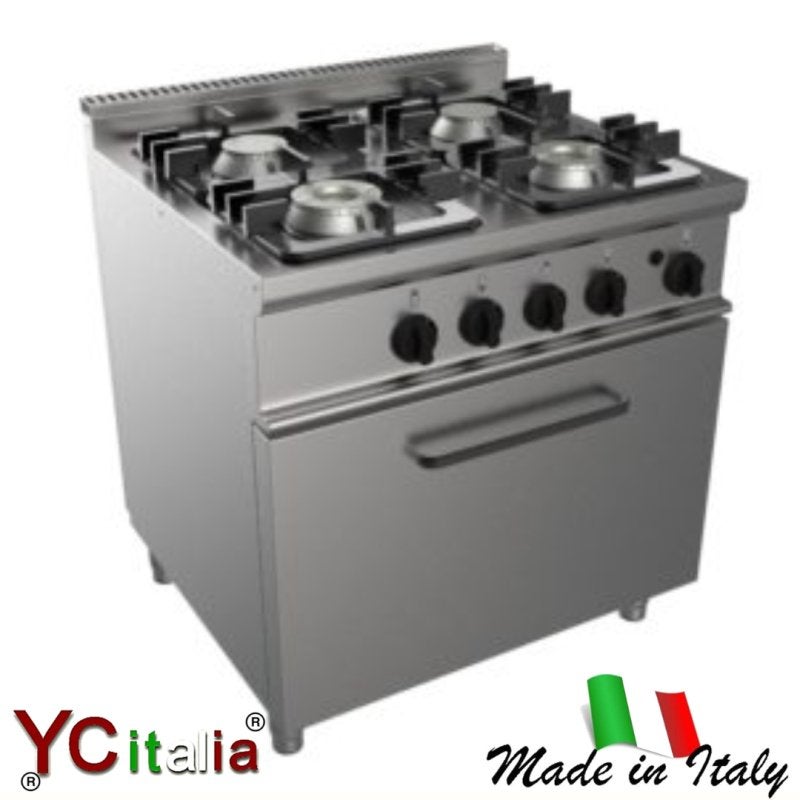 CUISINIÈRE 4 FEUX AVEC FOUR À GAZ PROFESSIONNELLE!, Electroménager, Enlèvement ou Envoi, Neuf, Gaz