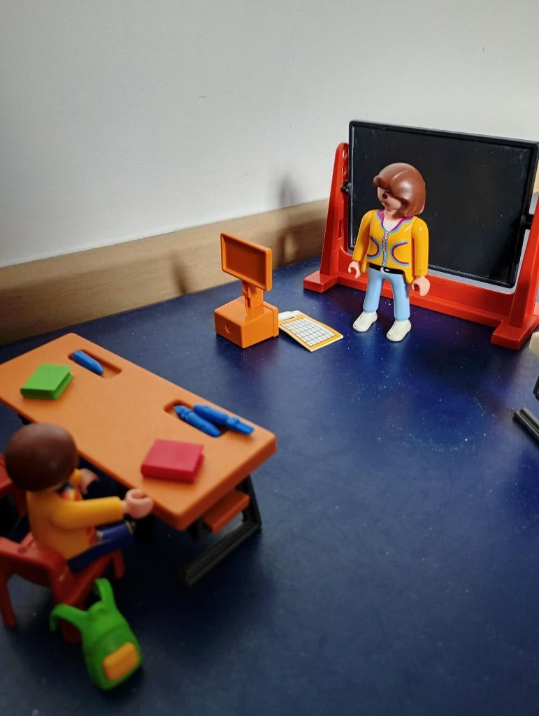 Playmobil Meeneemkoffer schoolset 5971, Ophalen of Verzenden, Gebruikt, Complete set