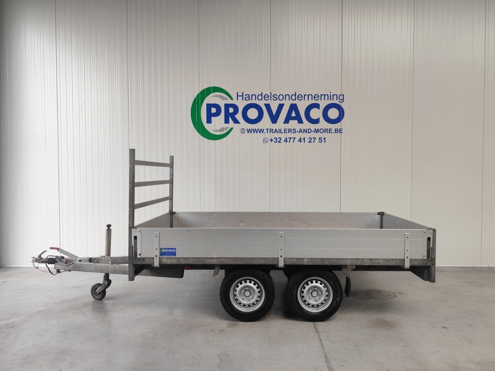 Geremde aanhangwagen 2000KG • perfecte staat • 300x155cm, Ophalen