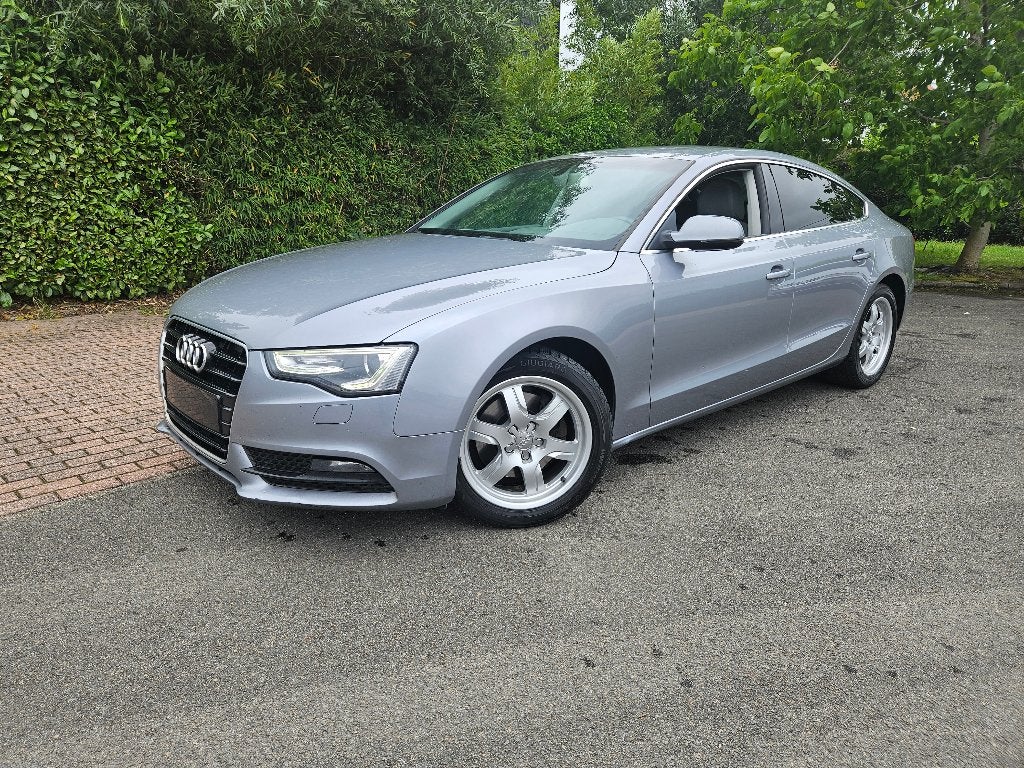 Audi A5 Sportback 2.0 TDi ✅EURO 6B️❄️CLIM🌍GPS, Autos, Argent ou Gris, Achat, Entreprise, USB
