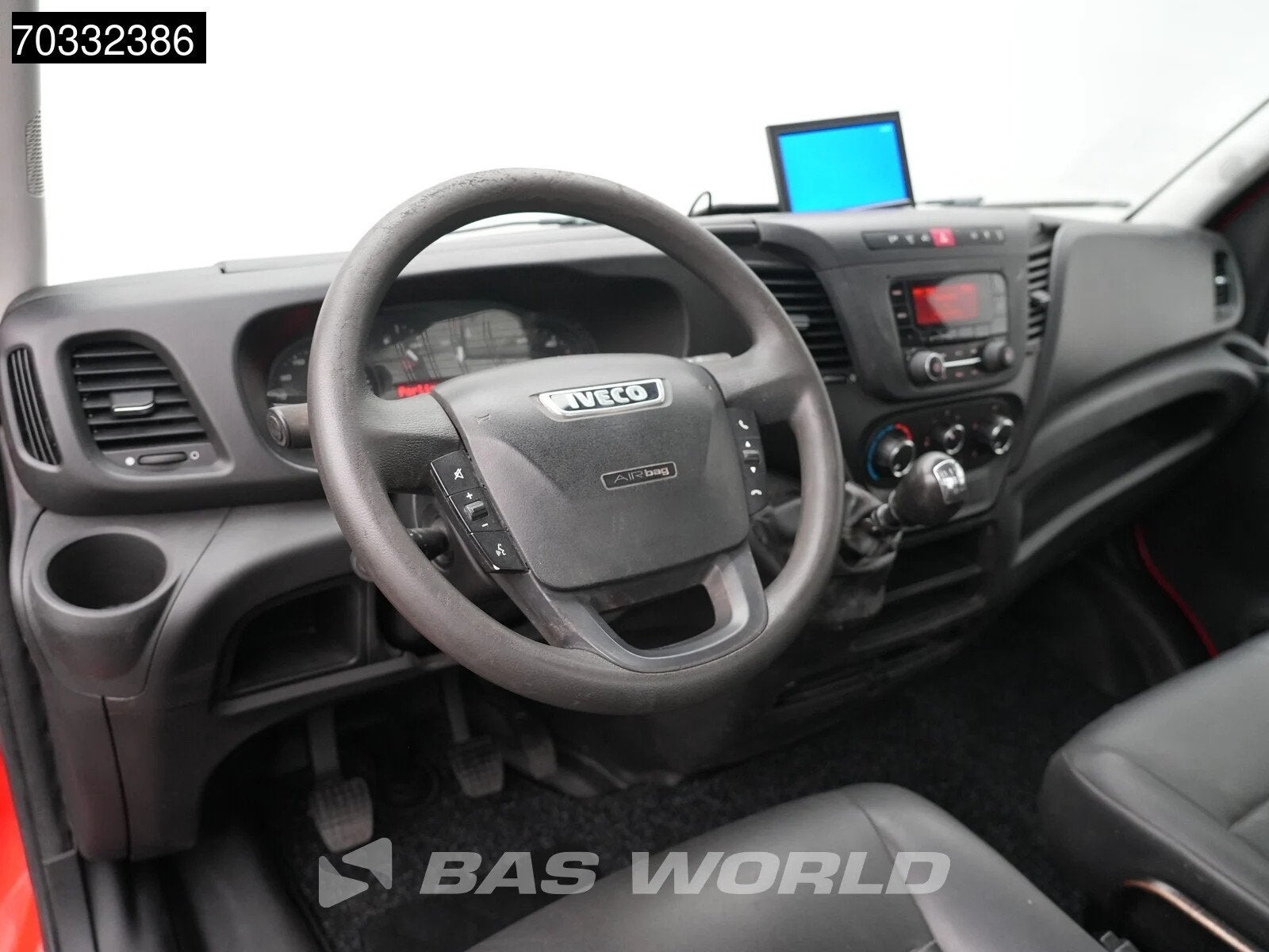 Iveco Daily 35C12 Euro6 Kipper met Kist Dubbellucht 3,5t Tre, Auto's, Gebruikt, Euro 6, Iveco, Lederen bekleding