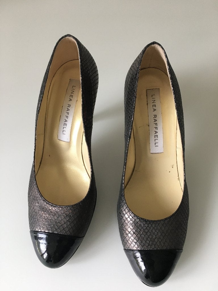 Schoenen grijs/zwart Linea Raffaelli maat 38, Vêtements | Femmes, Habits de circonstance, Neuf, Taille 38/40 (M), Linea raffaelli