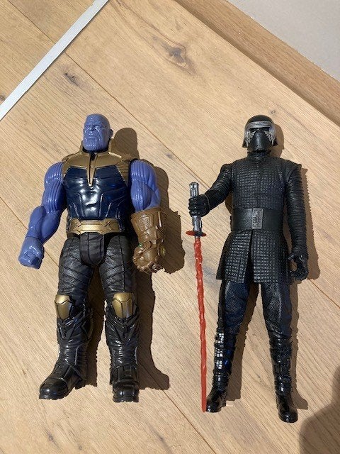 Hero Mashers + Hasbro Marvel Thanos + Kylo Ren + Avengers..., Kinderen en Baby's, Ophalen of Verzenden