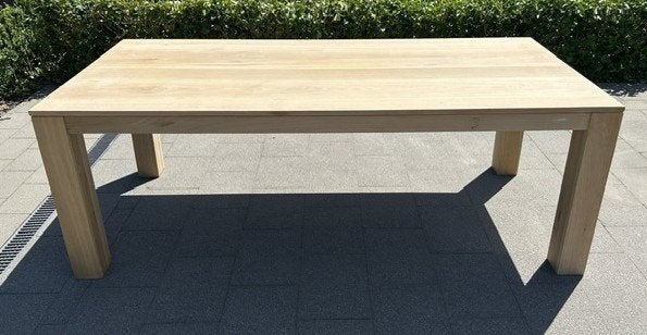 Eiken tafel, Huis en Inrichting, Tafels | Eettafels, Ophalen, 50 tot 100 cm, Eikenhout, Nieuw