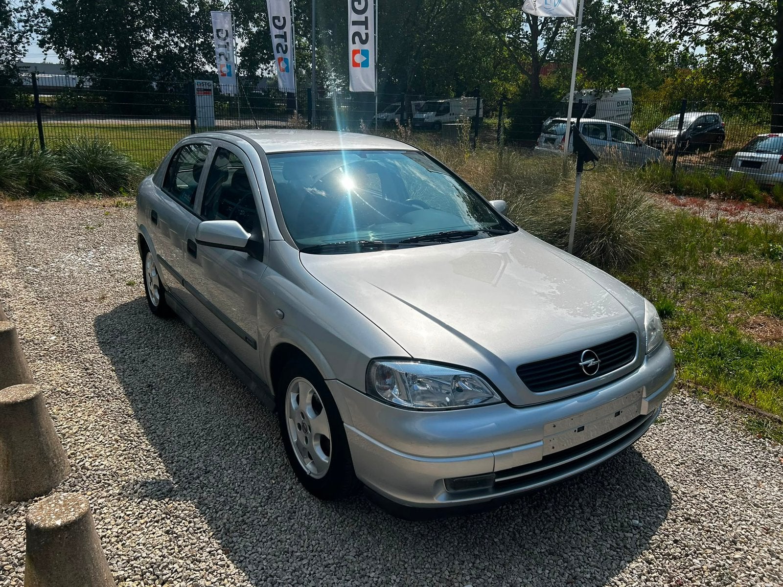 Opel astra benzine met keuring verkoop, Auto's, Opel, Voorwielaandrijving, 4 deurs, Stof, Zwart