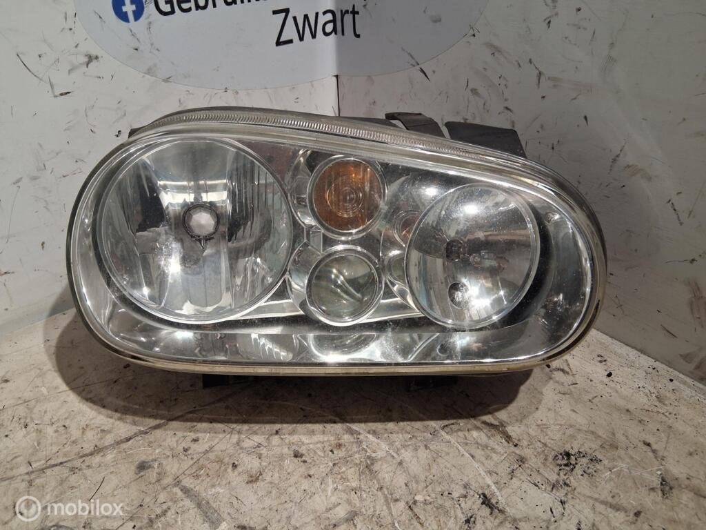 Koplamp rechts Vw Golf Cabrio III 1.6 ('93-'00) 1J1941016C, Gebruikt, Volkswagen, Ophalen of Verzenden, Volkswagen