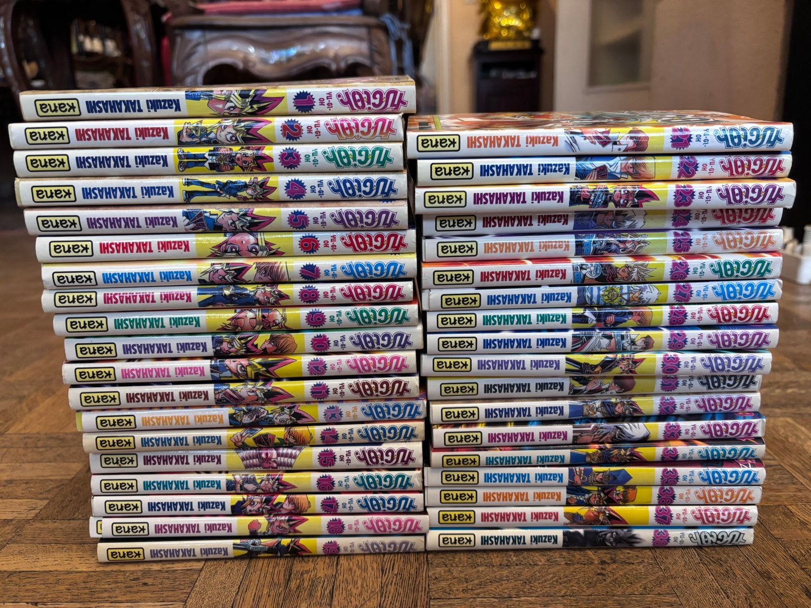 Manga Yu-gi-oh 1-38 sans le 20 quasi intégrale, Livres, Série complète ou Série, Enlèvement ou Envoi, Utilisé
