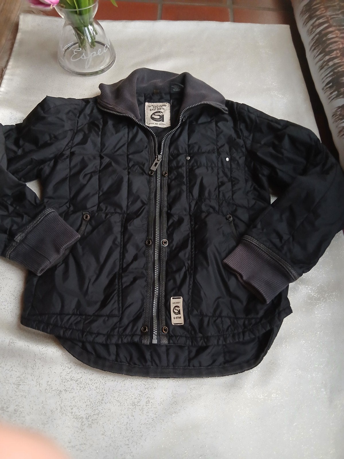 Vintage G-Star RAW Jas (South East District) - Maat M - Goed, Enlèvement ou Envoi, Taille 48/50 (M)