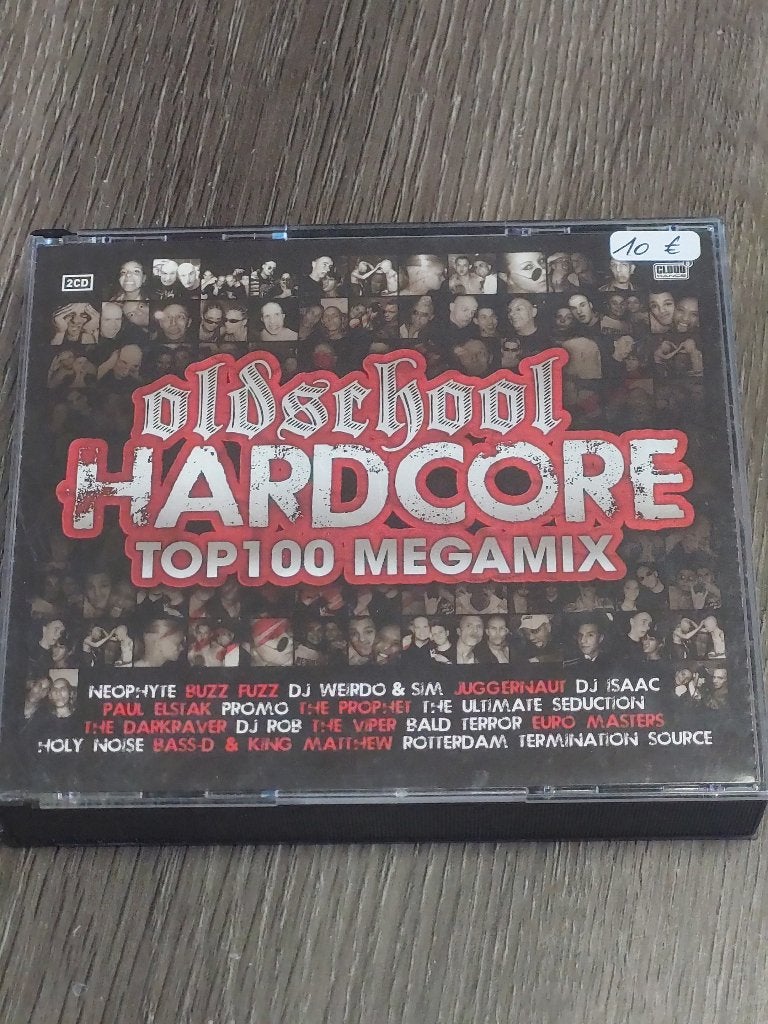 OLDSCOOL HARDCORE TOP 100 MEGAMIX 2XCD, CD & DVD, CD | Dance & House, Enlèvement ou Envoi, Comme neuf, Techno ou Trance