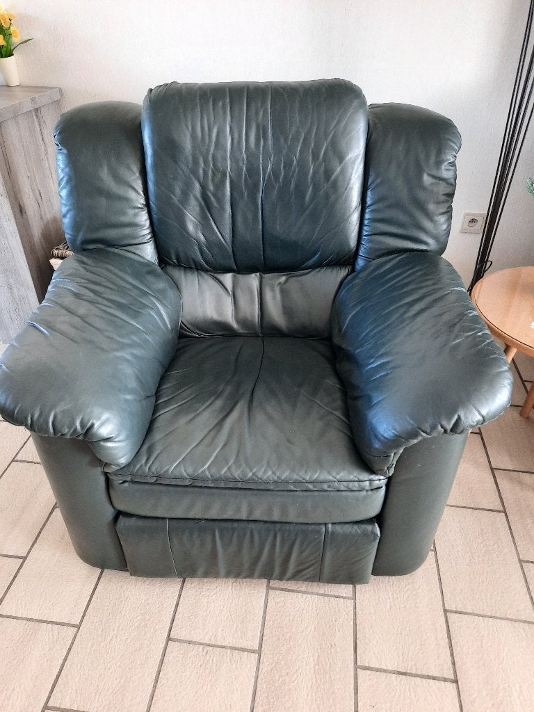 Relax zetel gratis, Ophalen, Gebruikt, Eenpersoons, Leer