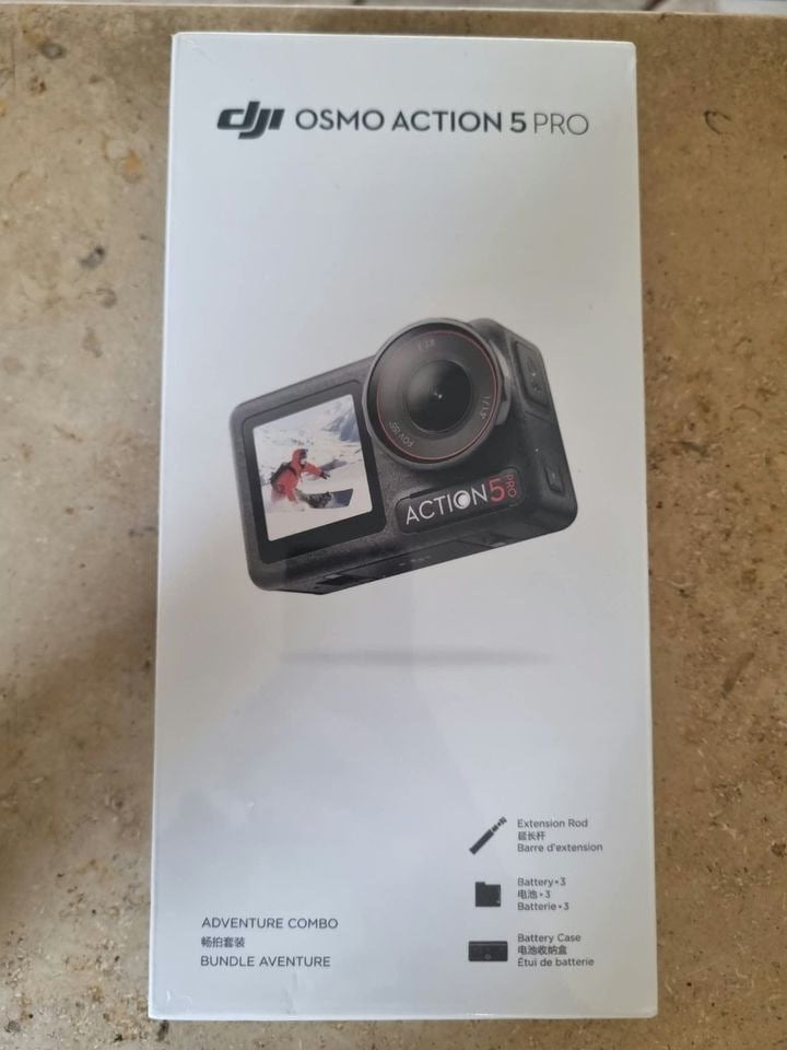 DJI OSMO ACTION 5 PRO Adventure, Ophalen of Verzenden, Nieuw, Overige merken