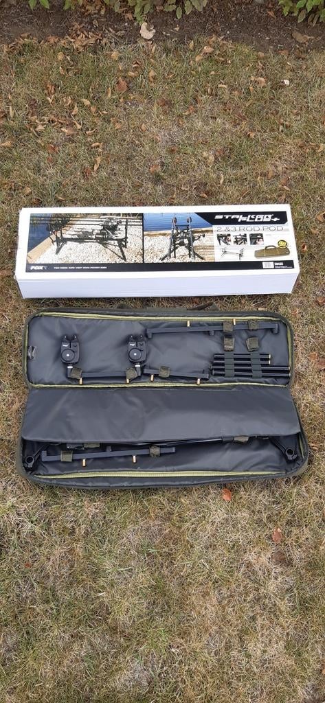 Fox stalker plus rodpod met draagtas, Watersport en Boten, Ophalen of Verzenden, Gebruikt, Overige typen