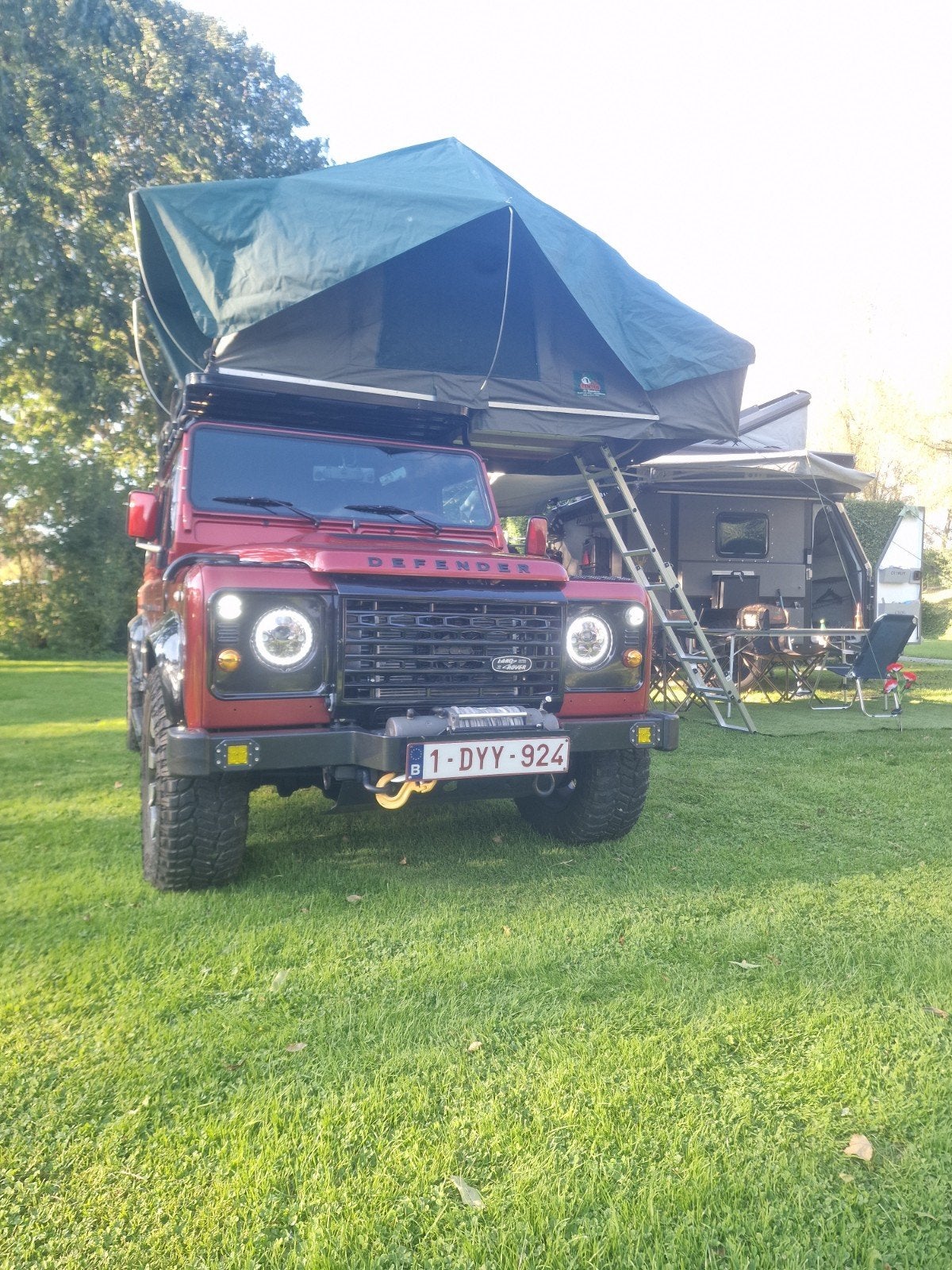 Daktent 4x4 offroad als nieuw, Defender, Particulier, 4x4, Te koop