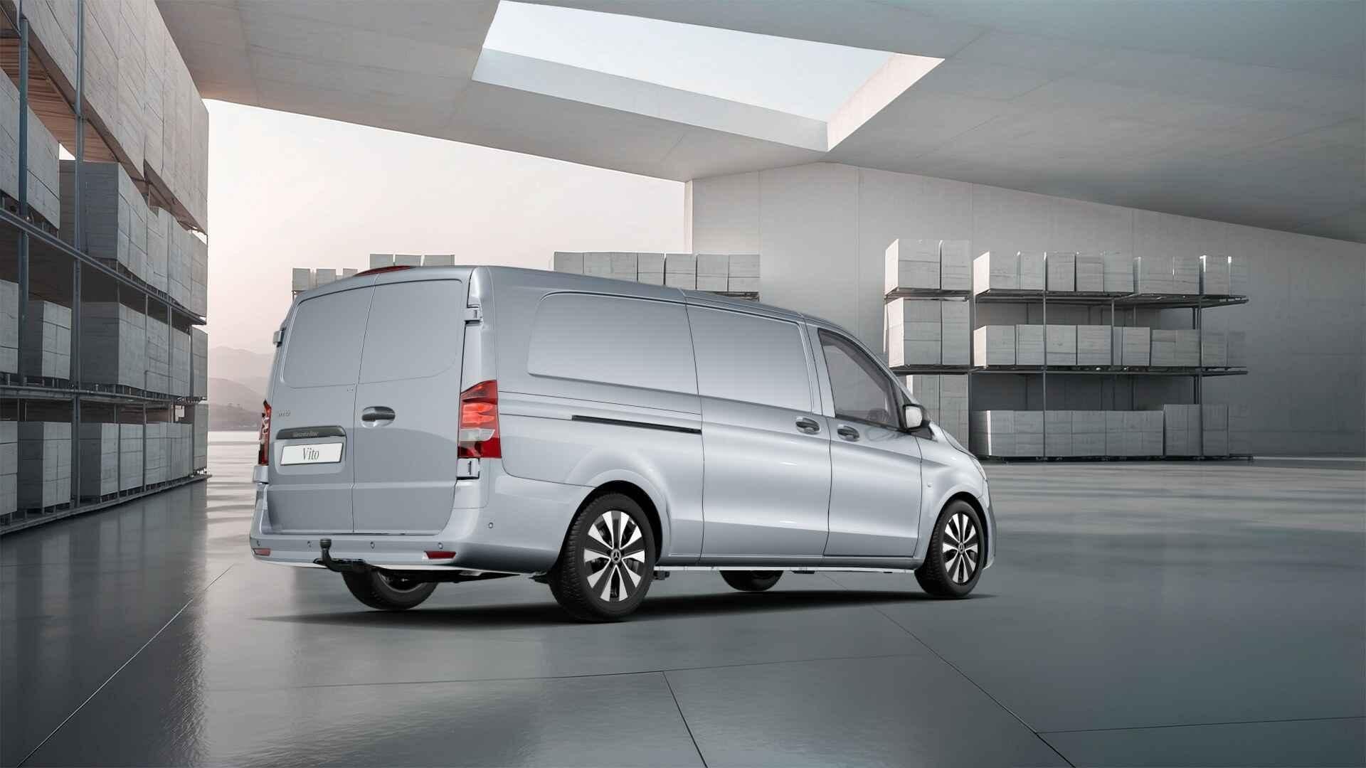 Mercedes-Benz Vito 119 CDI L3 9G Tronic Select | Trekhaak |, Auto's, Automaat, Gebruikt, Zwart, 2000 kg