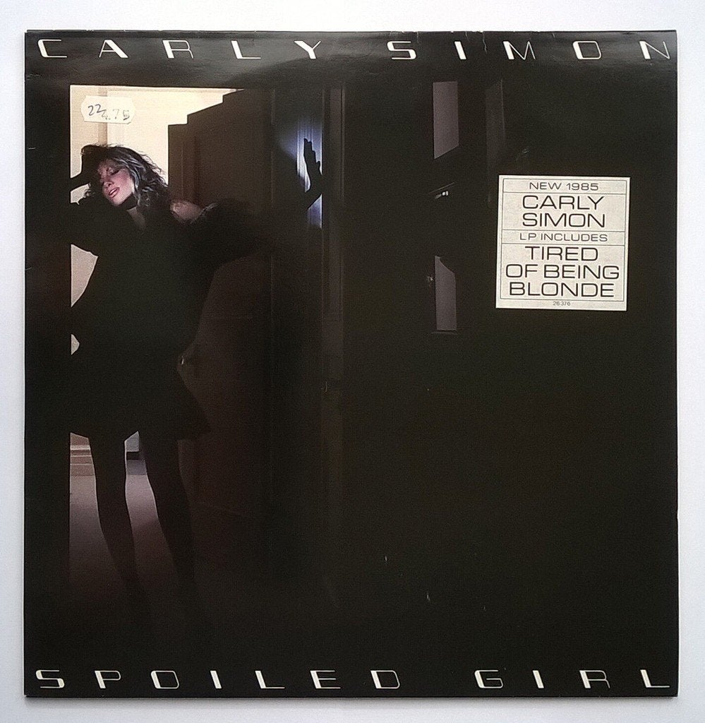 CARLY SIMON "Spoiled Girl" poprock LP (1985) Topstaat!, LP, Ophalen of Verzenden, Zo goed als nieuw, Poprock