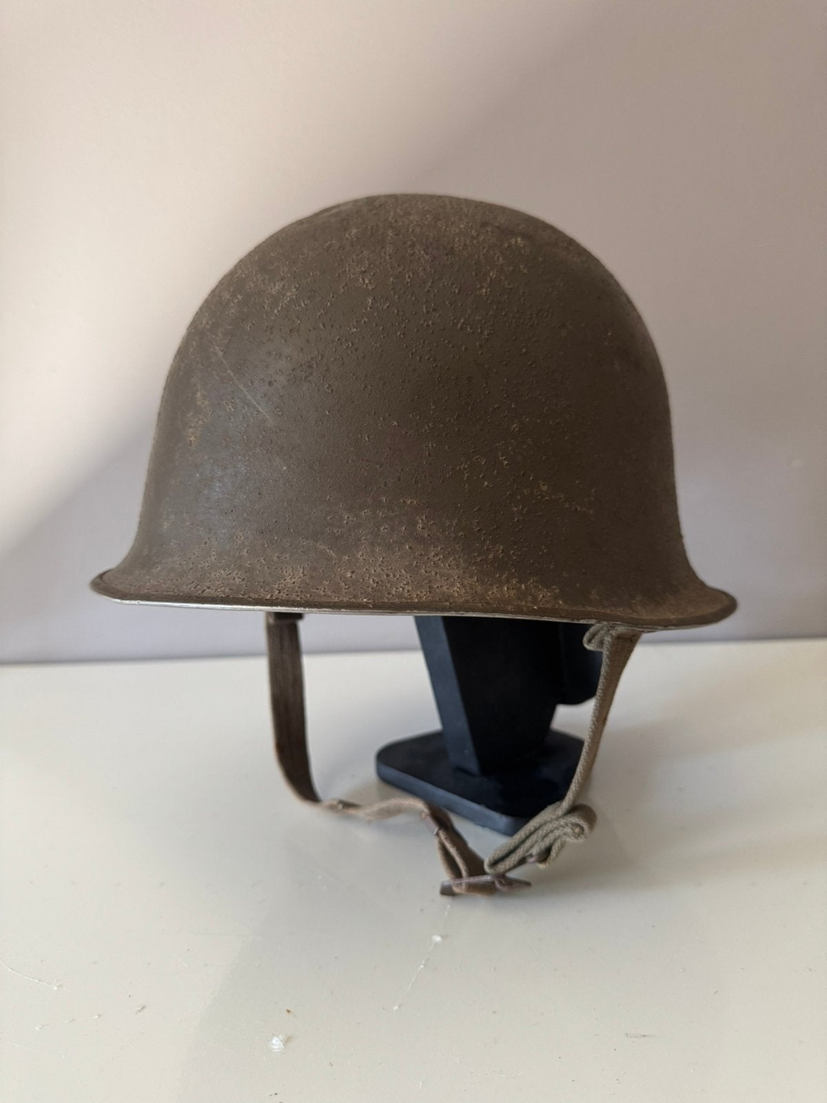 Amerikaanse M51 Helm Jaren ‘50 Koreaanse Oorlog, Ophalen of Verzenden, Landmacht, Helm of Baret