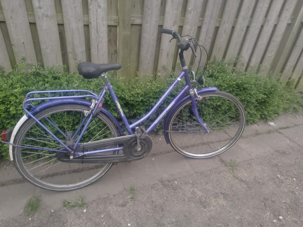 Gazelle meisjesfiets 26 inch, Fietsen en Brommers, Gebruikt, Velgrem, Versnellingen, Gazelle