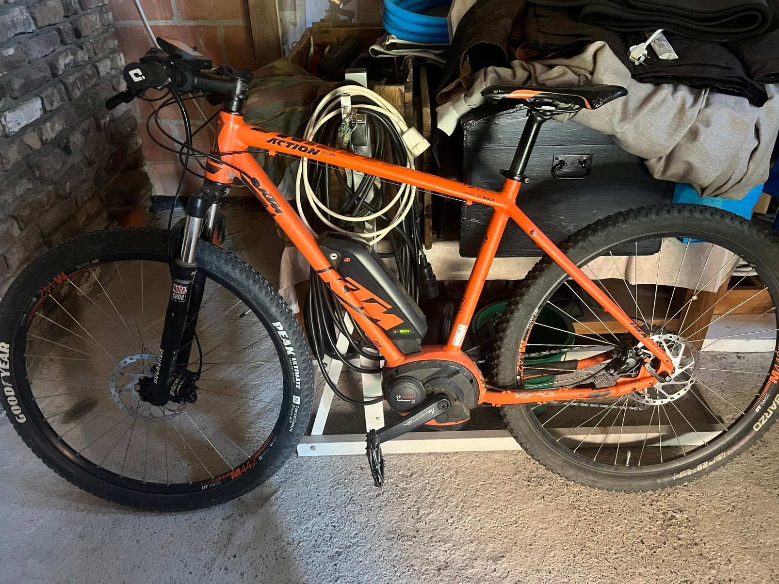 Mtb e bike, Fietsen en Brommers, Ophalen, Zo goed als nieuw