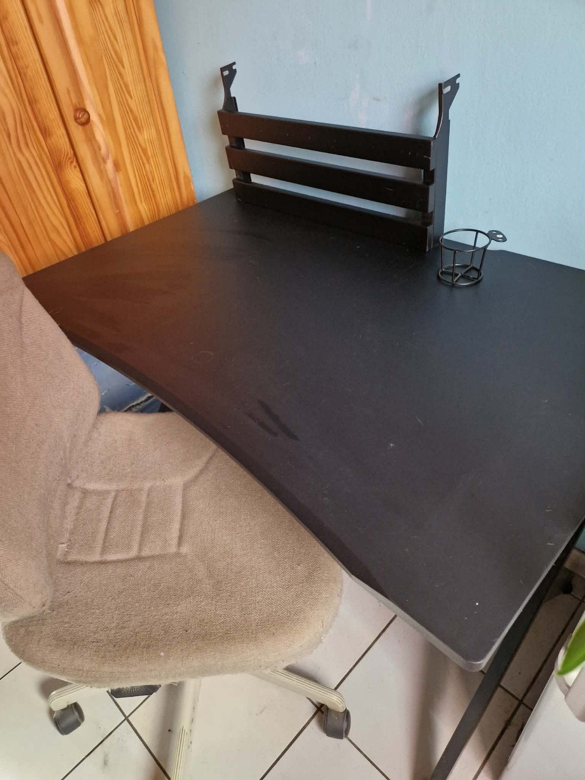 bureau neuf, Enlèvement, Neuf, Noir