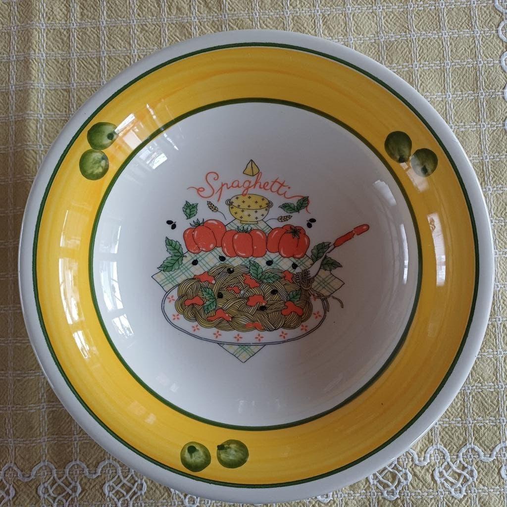 2 spaghettiborden, Ophalen, Bord(en)