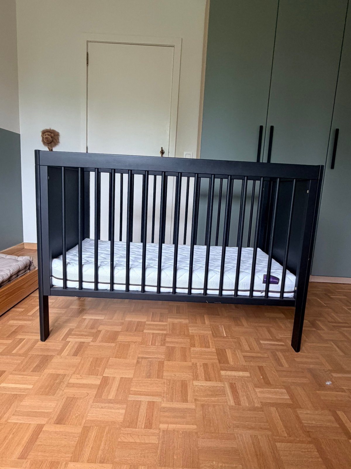 Babybed ledikant 120 x 60 incl matras en toebehoren, Kinderen en Baby's, Babywiegjes en Ledikanten, Ophalen, Ledikant