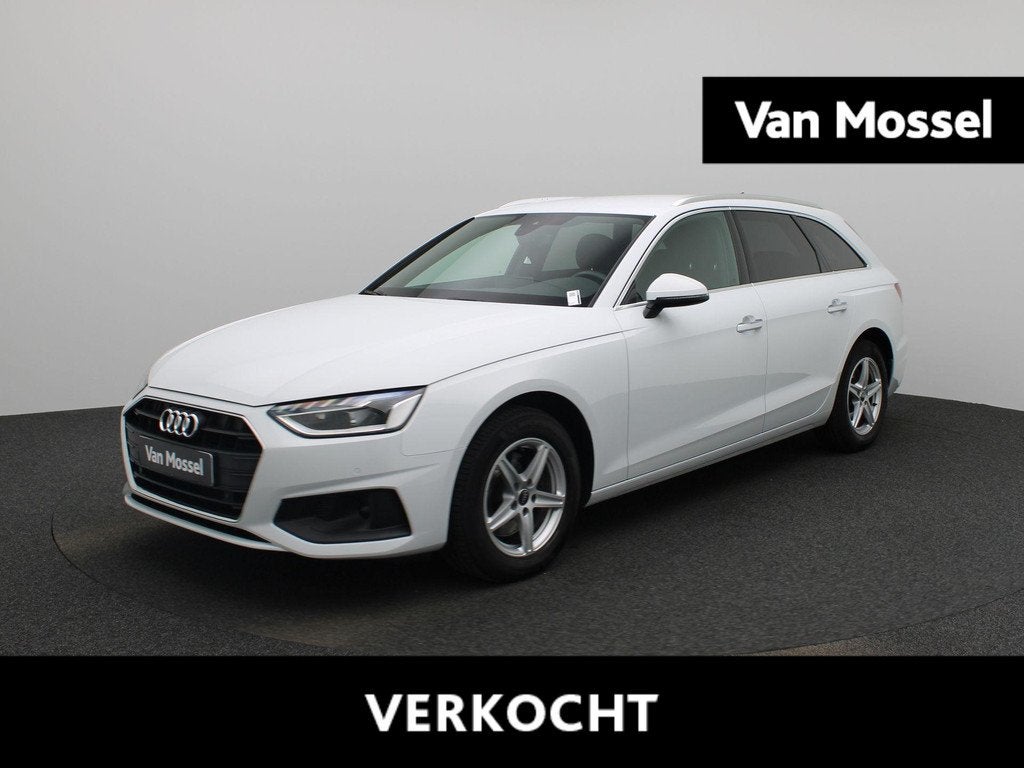 Audi A4 Avant 30 TDI LEDER | CAMERA | NAVI | ZETELVERWARMING, Gebruikt, 4 cilinders, A4, Wit