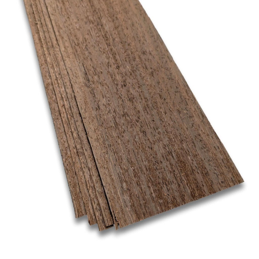Placage en wengé | 5 feuilles | 185x10 cm, Envoi, Neuf