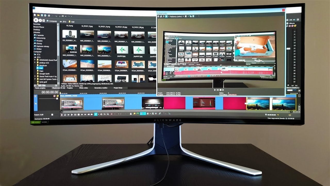 Dell Alienware AW3420DW Ultrawide Gaming Screen G-sync, Ophalen of Verzenden