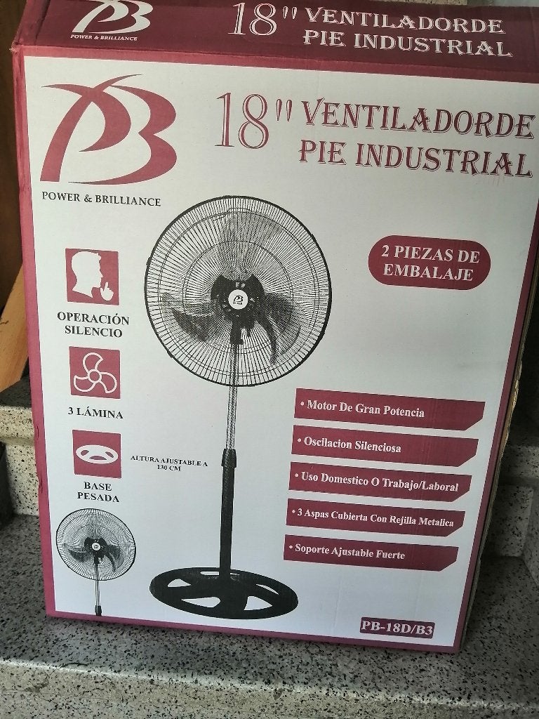 Nouveau ventilateur industriel sur pied, Electroménager, Enlèvement ou Envoi, Neuf
