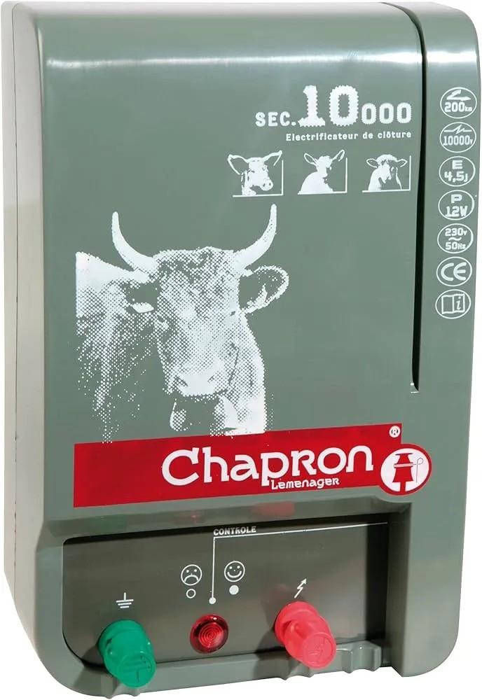 schrikdraadapparaat Chapron Sec 10000 Electrificateur, Mise à l'étable