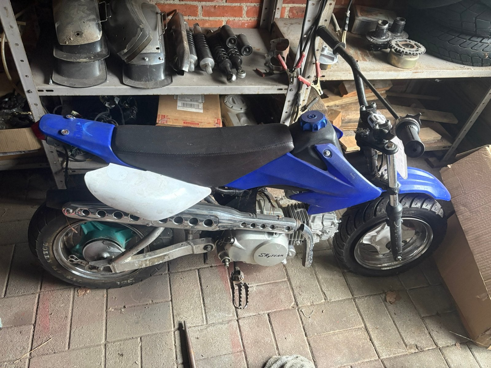 Pitbike GEEN MOTOR, Enlèvement, Comme neuf, Pit Bike