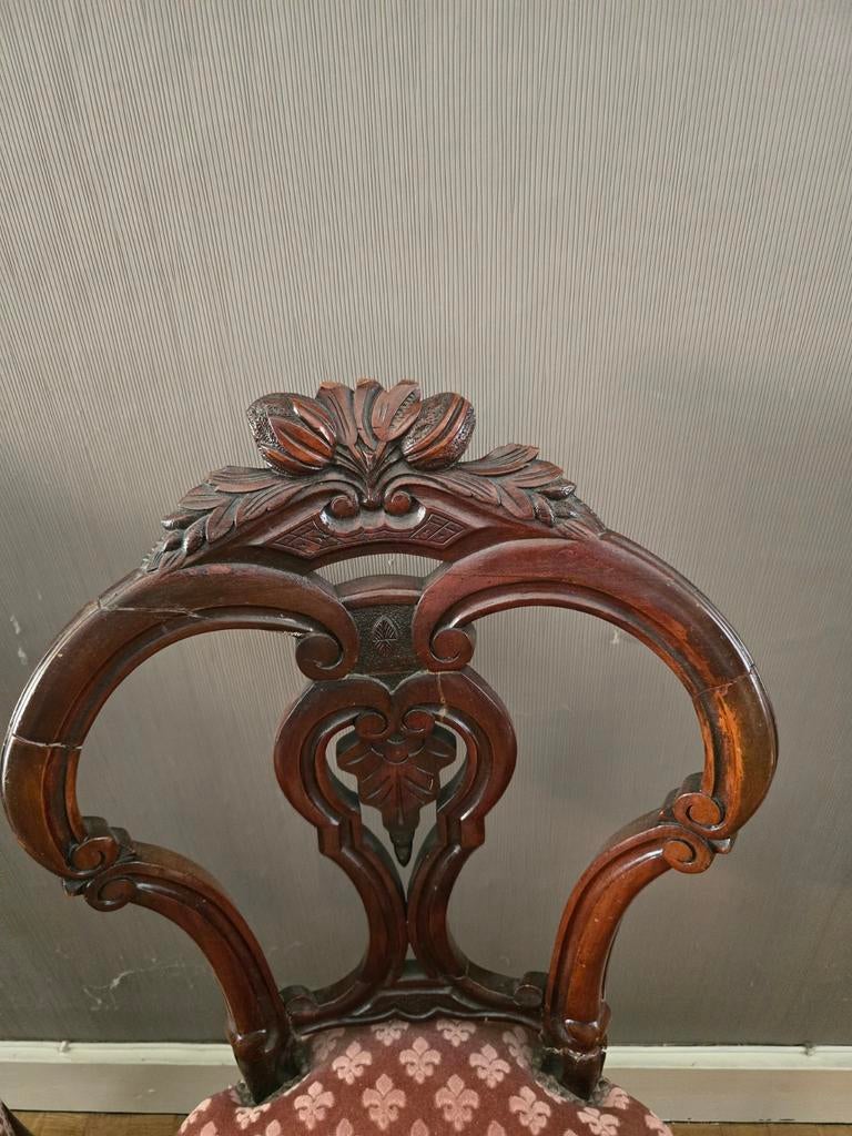 5 Victoriaanse stoelen, Huis en Inrichting, Ophalen