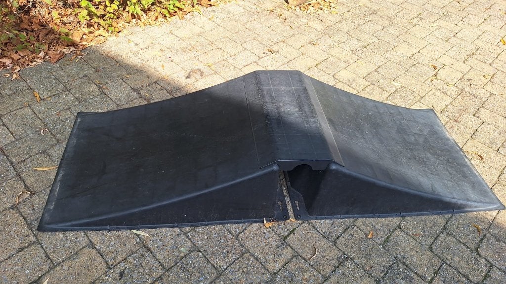 kunststof skateramp, Sport en Fitness, Skateboarden, Ophalen, Gebruikt, Overige typen